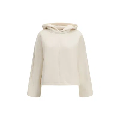Max Mara Pure Cotton Women's Sweatshirt In Sand