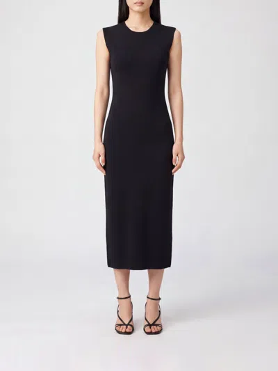 Max Mara Pure Dress Woman Color Blue In Black