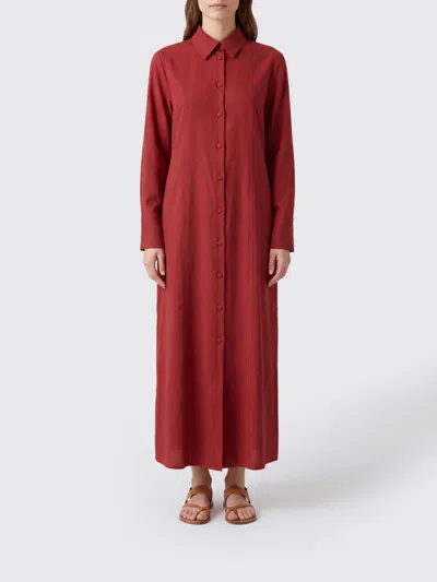 Max Mara Pure Dress Woman In Red