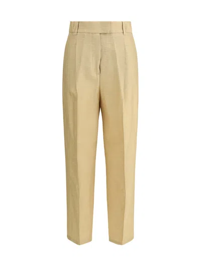 Max Mara Pure Efedra Pants In Neutral