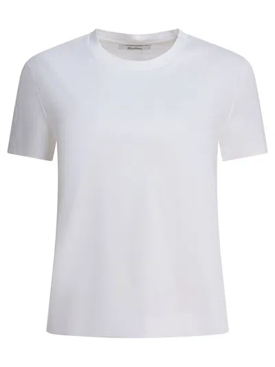 Max Mara Pure Essential Women's T-shirt For Fall 2025 In White