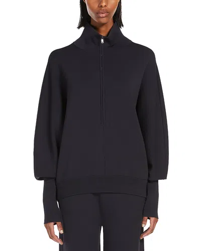 Max Mara Pure Fatuo Sweatshirt In Navy