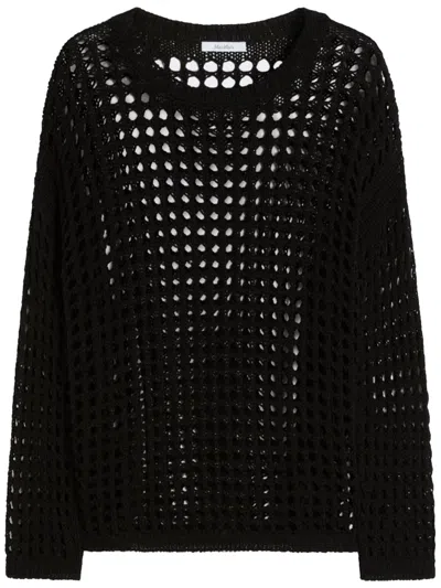 Max Mara Pure Febe In Black