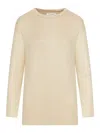 Max Mara Pure Felpa Berma In Neutral