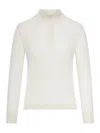 Max Mara Pure Gitano Cashmere Pullover In White