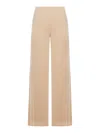 Max Mara Pure Ifrem Cotton Jersey Pants In Neutral