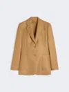 Max Mara Desert Will Jacket In Brown