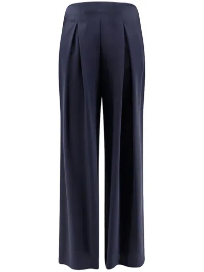 Max Mara Pure Max Mara, Swamp Trousers In Blue