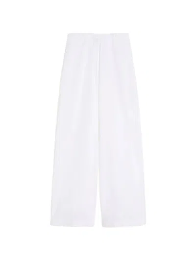 Max Mara Pure Max Mara, Wide Leg Trousers In White