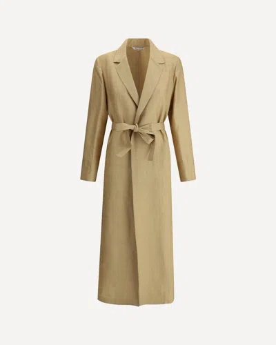 Max Mara Pure Meandro Trench Coat In Neutral