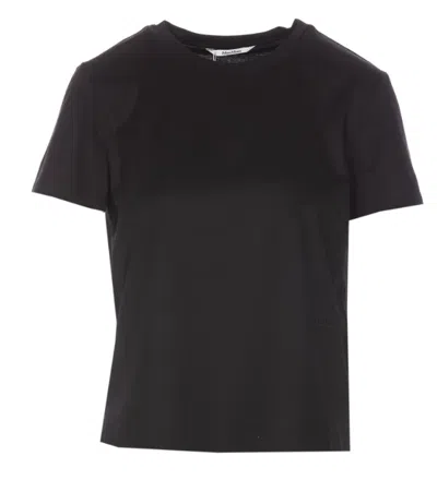 Max Mara Pure Nerina Cotton T-shirt In Black