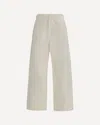 Max Mara Pure Silk And Cotton Sweatpants In White