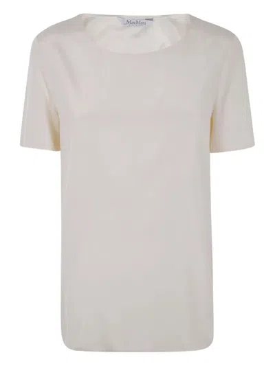 Max Mara Pure Silky Shirt "aris" In Gray