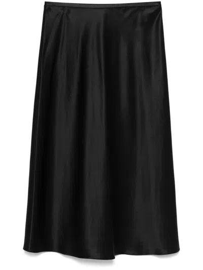 Max Mara Pure Skirts In Black