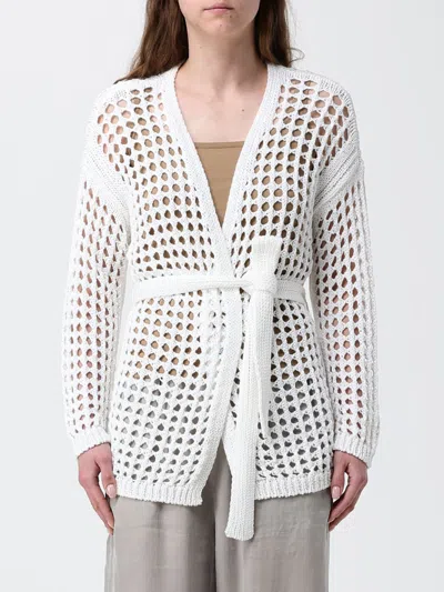 Max Mara Pure Sweater Woman Color White