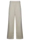 Max Mara Pure Tay Jogging Pants In White