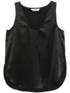 Max Mara Pure Top In Black