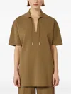 Max Mara Pure Poltava Top In Brown
