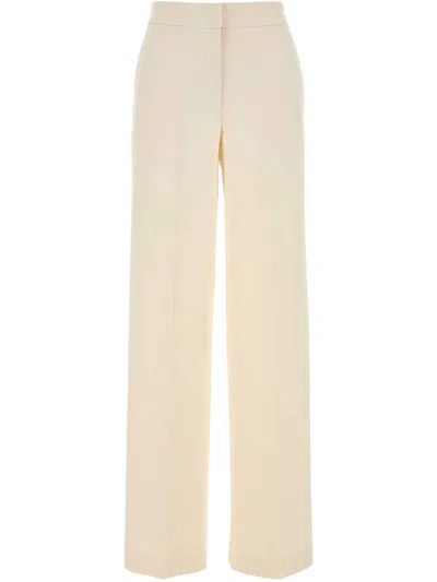 Max Mara Pure Weekend Pants In Neutral