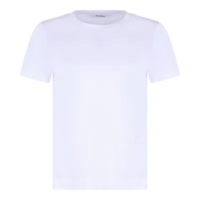 Max Mara Pure White Cotton T-shirt