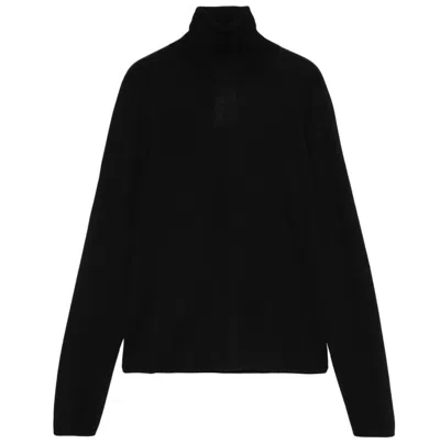 Max Mara Pure Wool Clothing Sweaters In Black