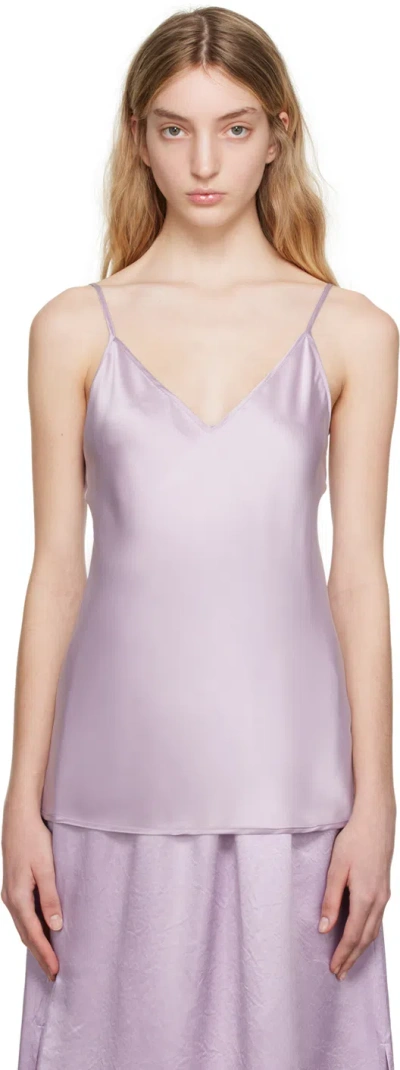 Max Mara Purple Lucca Camisole In 066 Lilac