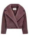 Max Mara Oggeri Casual Jackets And Parka Purple