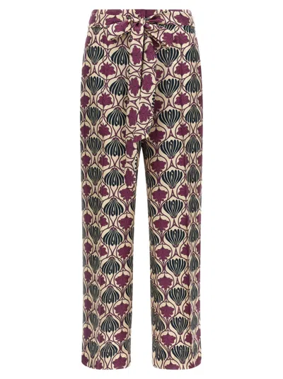 MAX MARA WOMEN PURPLE TIMEC PANTS, 31 LUXURY PANTS FOR WOMEN DARVEYS
