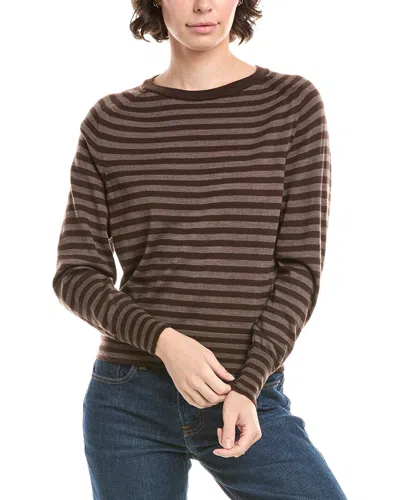 Max Mara Quarry Wool Sweater In Brown
