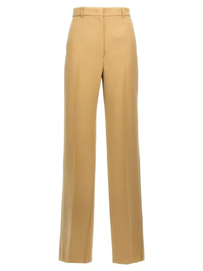 Max Mara Quasar Pants Beige In Neutral
