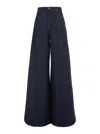 Max Mara Mxmquatto Trouser Blue In Blue