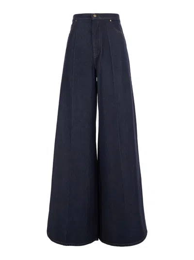Max Mara Quatto Jeans In Blue