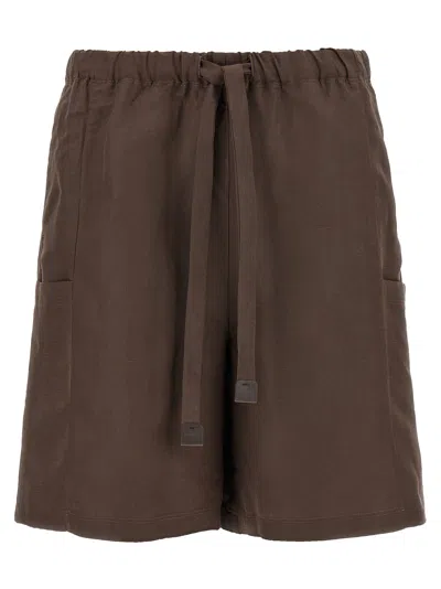 Max Mara Quebec Bermuda And Short Brown