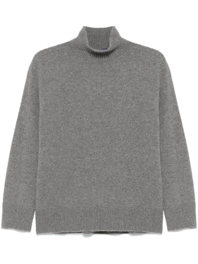 Max Mara Quercia Sweater In Grey