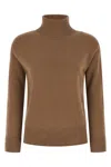 Max Mara 'quercia' Turtleneck Sweater In Brown