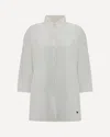 Max Mara Queva Shirt In Cotton In White