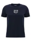 Max Mara Short-sleeved T-shirt In Blue