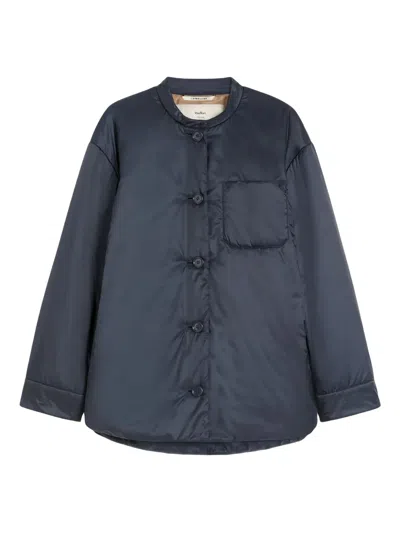 MAX MARA QUILTED BUTTON-FASTENING JACKET