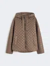 Max Mara Quilted Water-repellent Canvas Padded Jacket In Multi