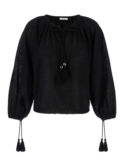 Max Mara Quirite Top In Multicolor