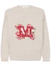 Max Mara Women Quota  Special Edition Wool And Cashmere Sweater In Neutral
