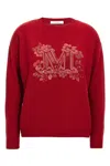 Max Mara Quota Sweaters And Cardigans Red In Red