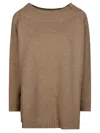 Max Mara Radames Wool And Cashmere Sweater In Neutral