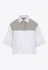 Max Mara Short-sleeved Shirt In Multicolor