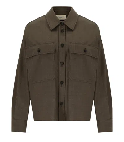 Max Mara Radura Brown Shirt Jacket