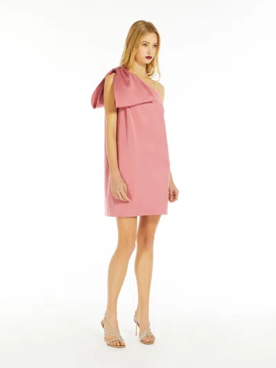 Max Mara Radzmir One-shoulder Dress In Pink