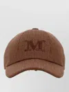 Max Mara Raffia Circense Baseball Cap Curved Brim