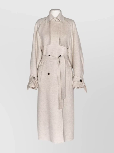 Max Mara Atelier Coats In Beige