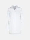 Max Mara 'ragni' White Cotton Shirt In White