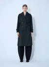 Max Mara Rain Trench Coat In Black